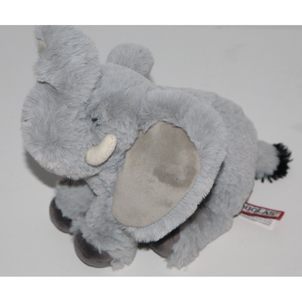 DOUGLAS 2022 Everlie Gray Elephant 9" Plush Stuffed Toy SO SOFT #4486